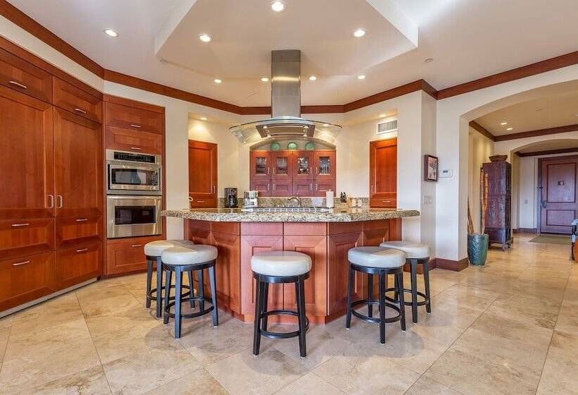 ガーデンビューの３ベッドルームビラ, Wailea Beach Villas