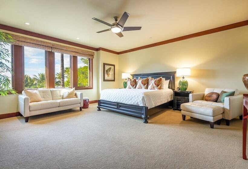 ガーデンビューの３ベッドルームビラ, Wailea Beach Villas