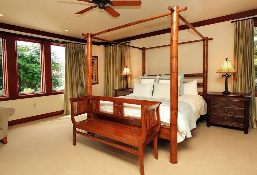 ガーデンビューの３ベッドルームビラ, Wailea Beach Villas