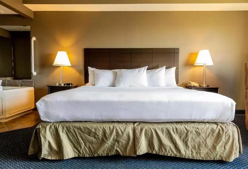 キングサイズベッドのデラックスルーム, Americinn By Wyndham Lincoln South