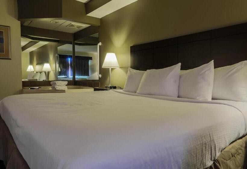 חדר דחוקס עם מיטת קינג, Americinn By Wyndham Lincoln South