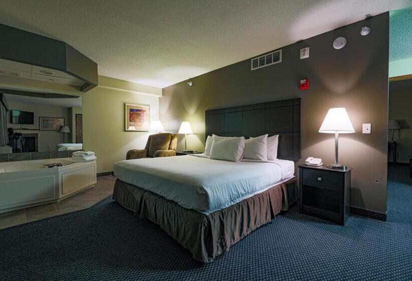 스탠다드 룸 킹사이즈 침대, Americinn By Wyndham Lincoln South