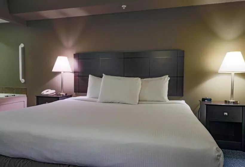 キングサイズベッドのスタンダードルーム, Americinn By Wyndham Lincoln South