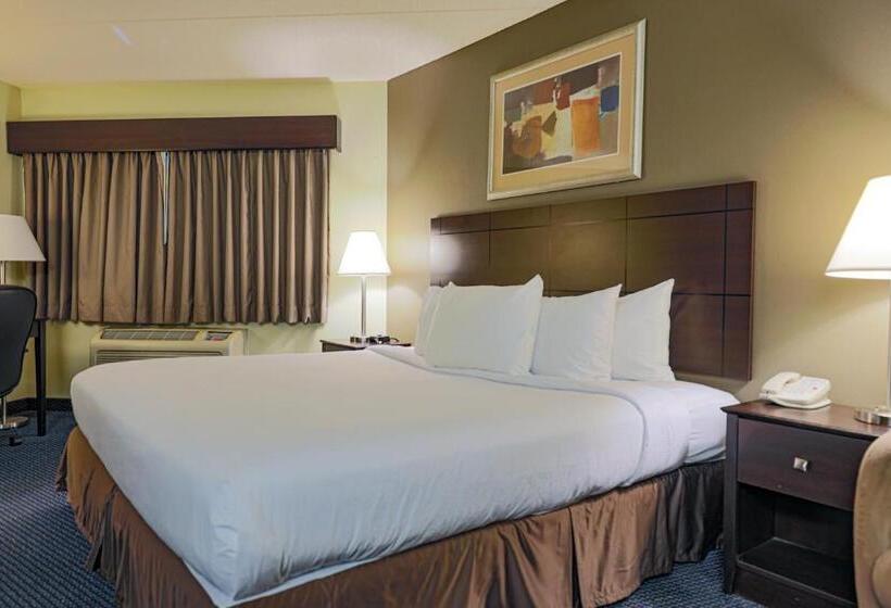 带大床的标准间, Americinn By Wyndham Lincoln South