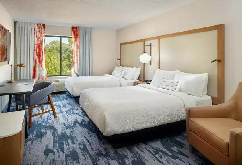 2ダブルベッドのスタンダードルーム, Fairfield By Marriott Inn & Suites Asheville Outlets