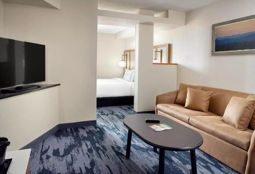 キングサイドベッドのスタンダードワンルーム, Fairfield By Marriott Inn & Suites Asheville Outlets