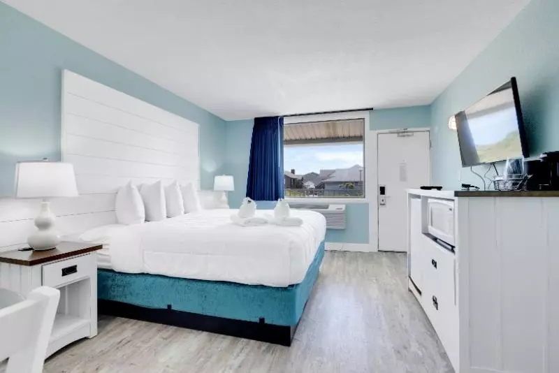 キングサイズベッドのスタンダードルーム, John Yancey Oceanfront Inn