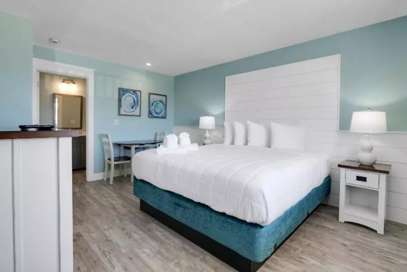 キングサイズベッドのスタンダードルーム, John Yancey Oceanfront Inn
