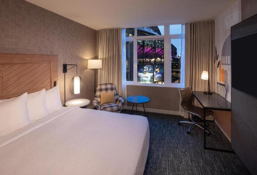 스탠다드 룸 킹사이즈 침대, Silver Cloud Hotel   Seattle Stadium