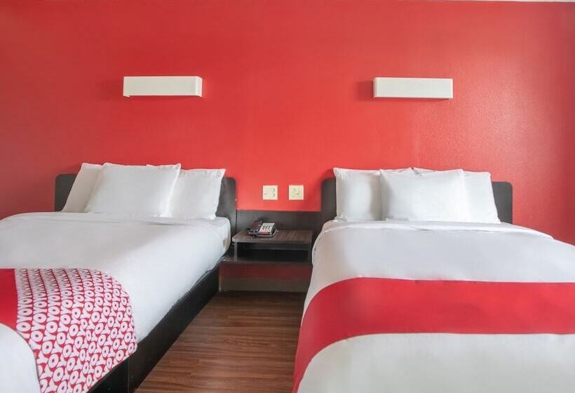 غرفه قياسيه سريرين مزدوجين, Motel 6 Lake Park