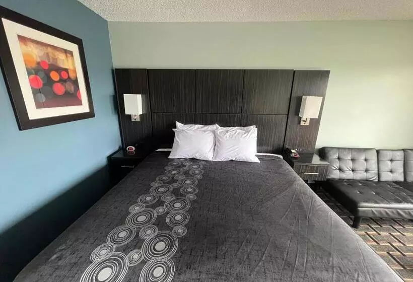 キングサイズベッドのスタンダードルーム, Executive Inn