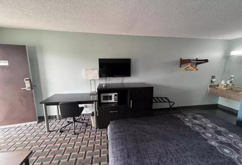 キングサイズベッドのスタンダードルーム, Executive Inn