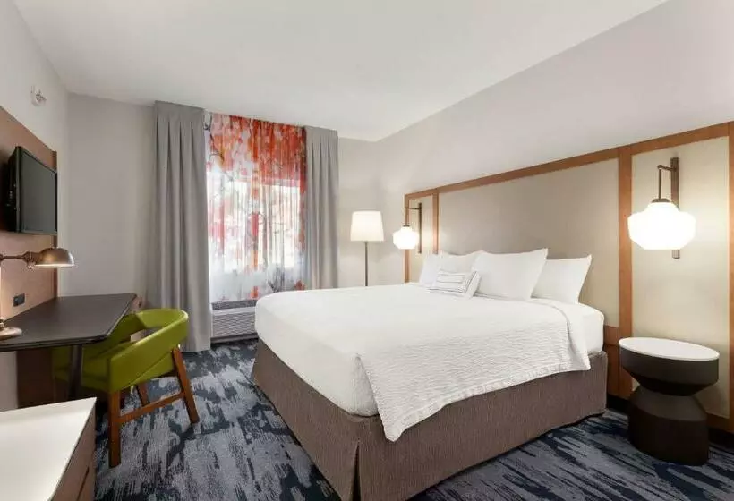 اتاق استاندارد با تخت بزرگ, Fairfield Inn By Marriott Visalia Sequoia