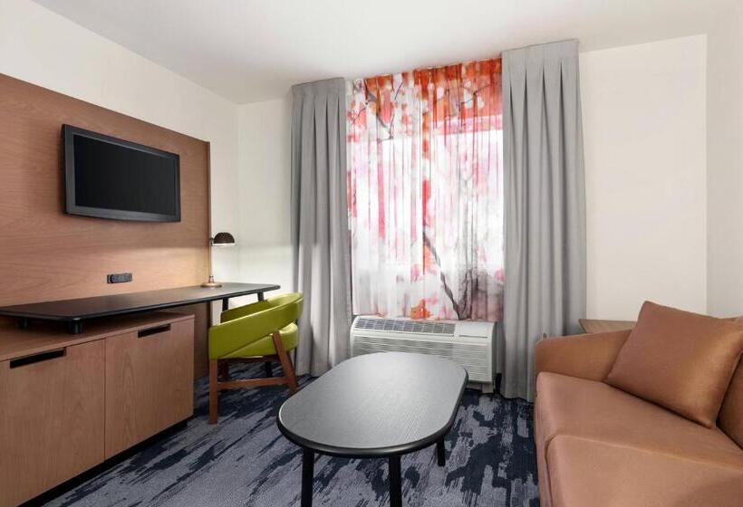 带大床的标准间, Fairfield Inn By Marriott Visalia Sequoia