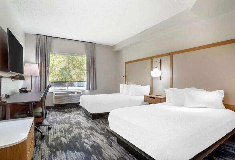 غرفه قياسيه سريرين مزدوجين, Fairfield Inn & Suites Boone