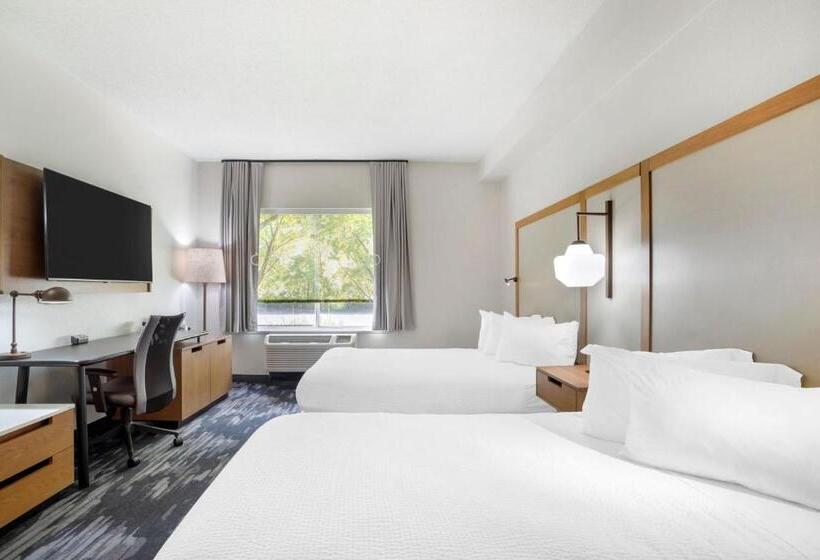 غرفه قياسيه سريرين مزدوجين, Fairfield Inn & Suites Boone