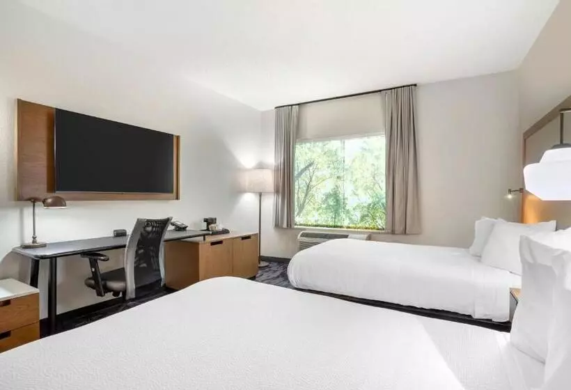 ２ダブルベッドのスタンダードルーム, Fairfield Inn & Suites Boone