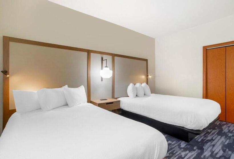 غرفه قياسيه سريرين مزدوجين, Fairfield Inn & Suites Boone