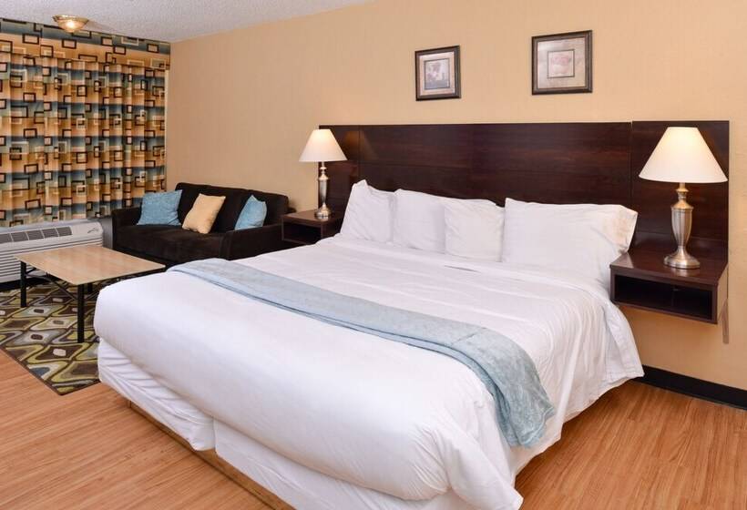 غرفة ديلوكس, Red Carpet Inn Battleboro