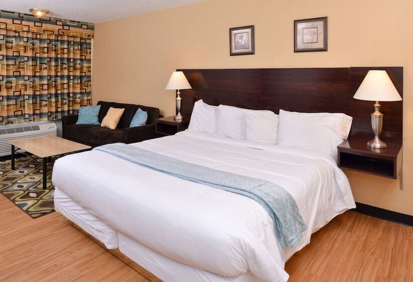 غرفة ديلوكس, Red Carpet Inn Battleboro