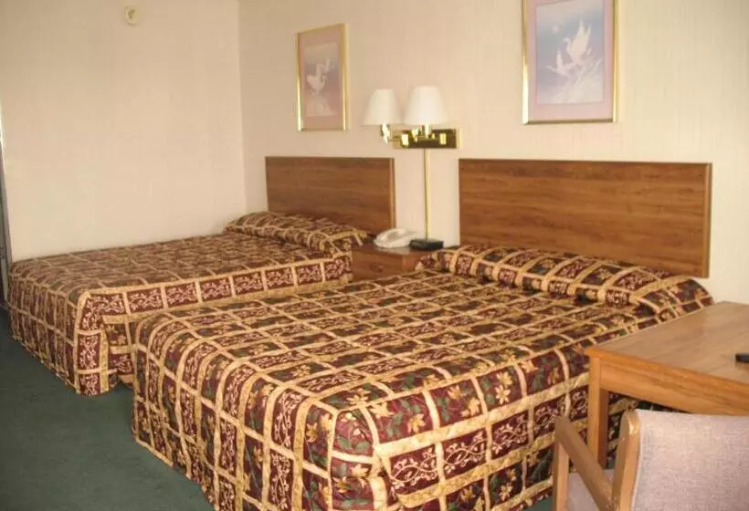 身障者適用クイーンサイズベッドルーム, Great Lakes Inn