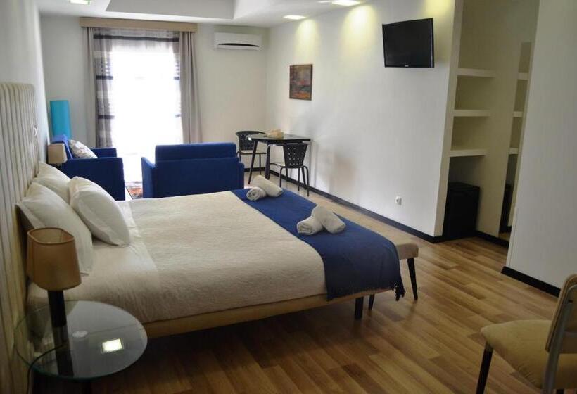 جناح ديلوكس مطل على البحر, Albergaria Pedra D'ouro