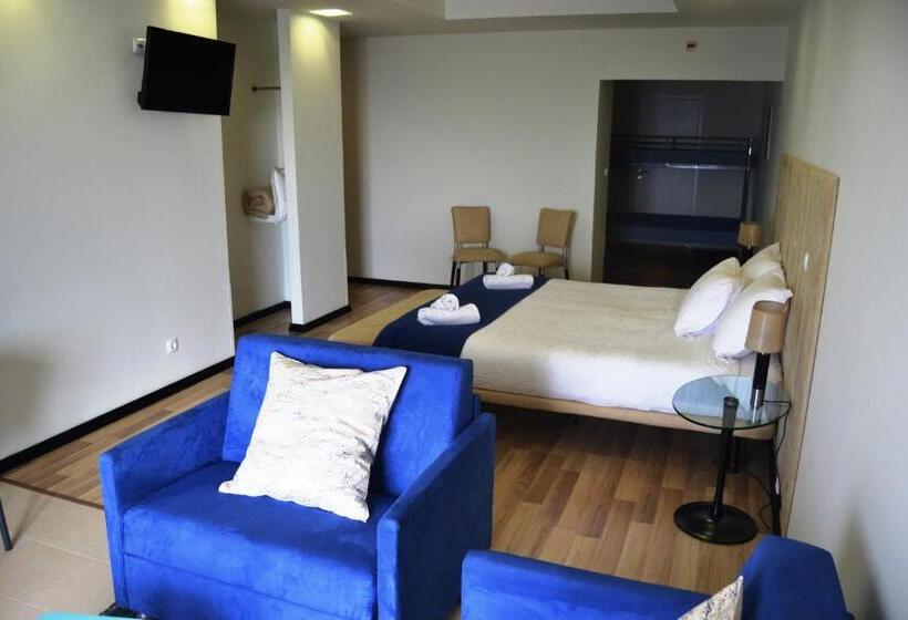 جناح ديلوكس مطل على البحر, Albergaria Pedra D'ouro