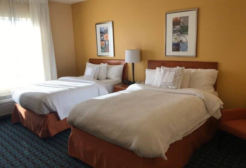 스탠다드 룸 더블 침대 2개, Fairfield Inn And Suites Sacramento Airport Natomas