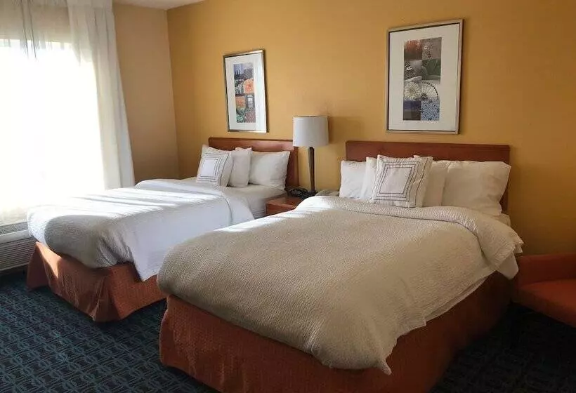 اتاق استاندارد با 2 تخت دوبل, Fairfield Inn And Suites Sacramento Airport Natomas