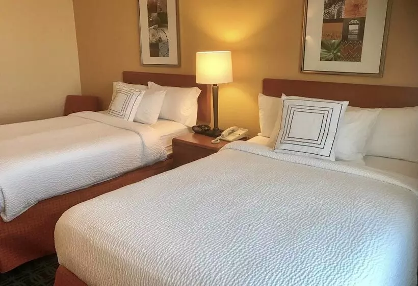 اتاق استاندارد با 2 تخت دوبل, Fairfield Inn And Suites Sacramento Airport Natomas