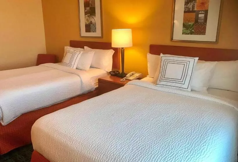 اتاق استاندارد با 2 تخت دوبل, Fairfield Inn And Suites Sacramento Airport Natomas