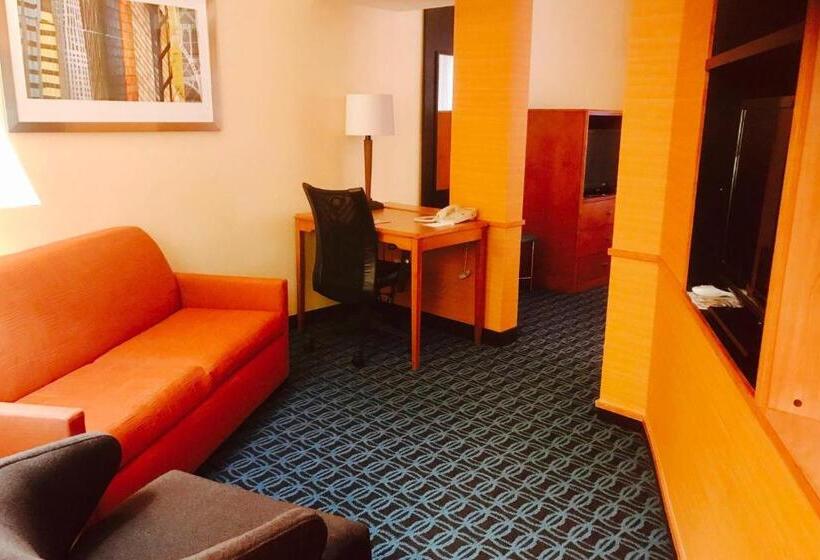 キングサイズベッドのスイートルーム, Fairfield Inn And Suites Sacramento Airport Natomas