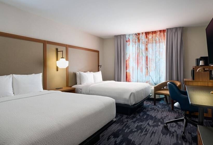 Номер Стандарт 2 Двуспальные Кровати, Fairfield Inn And Suites By Marriott Winchester