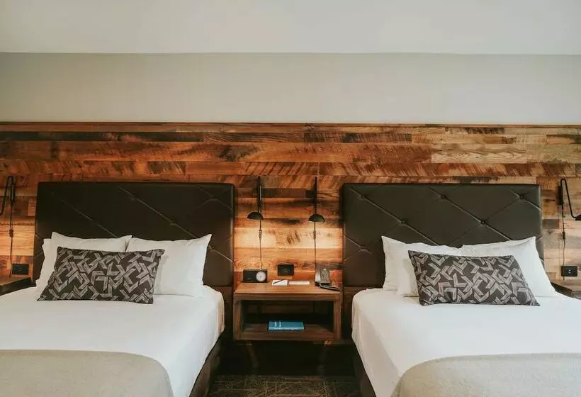 ２ダブルベッドのスタンダードルーム, Huntley Lodge At Big Sky Resort