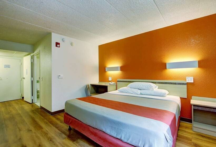 장애인을 위한 더블 침대 스탠다드 룸, Motel 6york, Pa  North