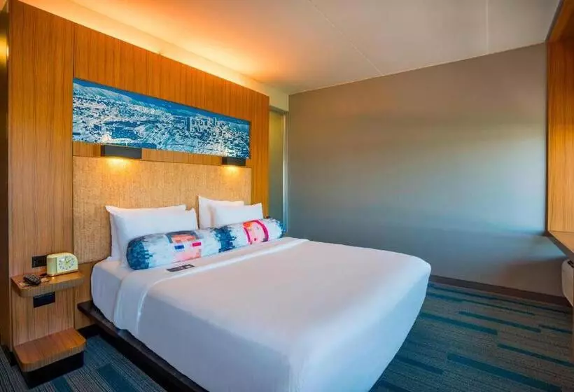 身障者適用キングサイズベッドルーム, Aloft Portland Airport Hotel At Cascade Station