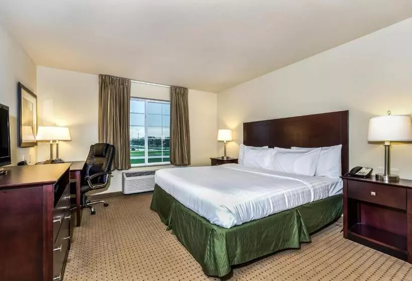 キングサイズベッドのデラックスルーム, Cobblestone Inn & Suites   Vinton, Ia
