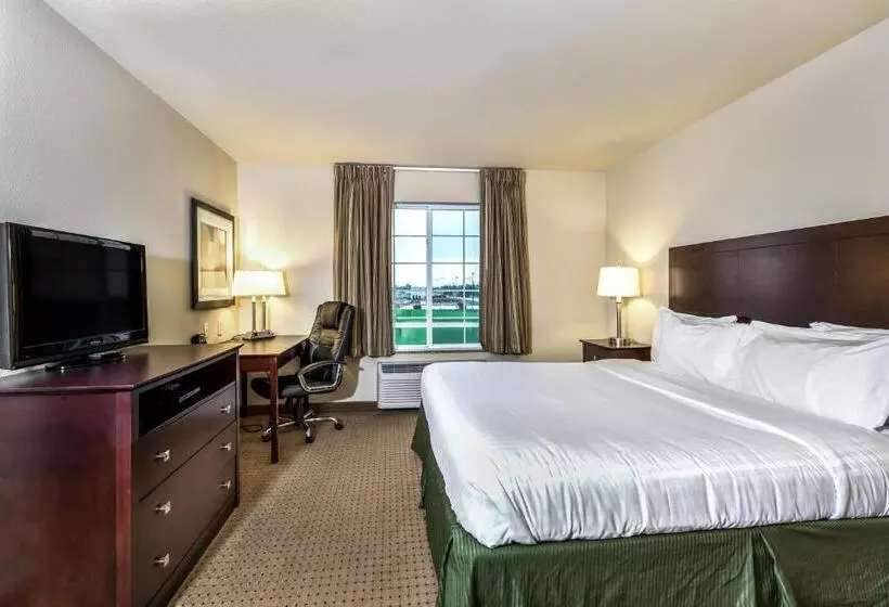 キングサイズベッドのデラックスルーム, Cobblestone Inn & Suites   Vinton, Ia