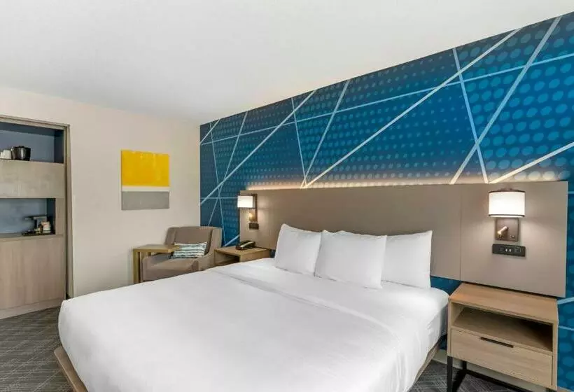 キングサイズベッドのスタンダードルーム, Comfort Inn & Suites Hampton Near Coliseum