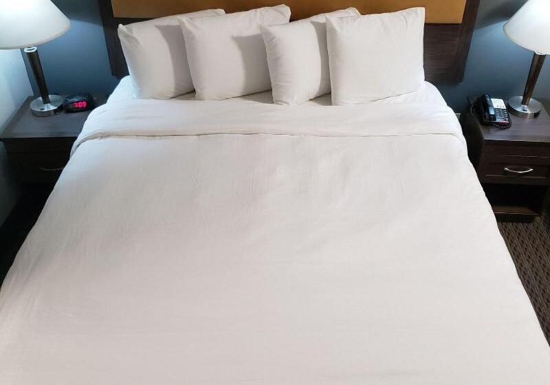 带大床的标准间, Portofino Inn Burbank