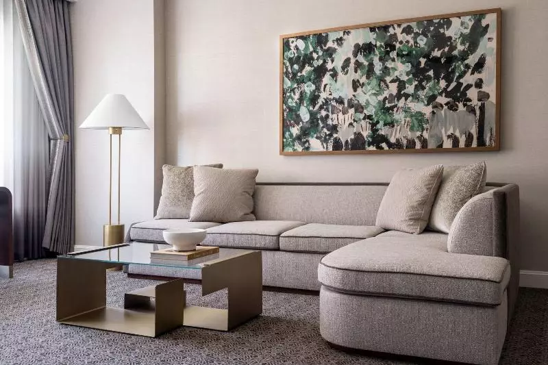 キングサイズベッドのデラックススイート, The Ritzcarlton, Dallas