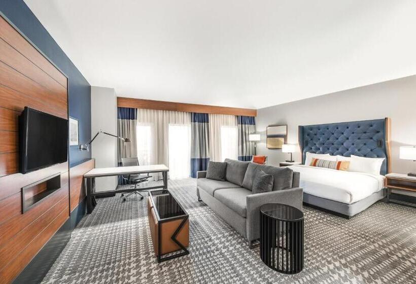 带大床的豪华间, The Heathman Hotel Kirkland