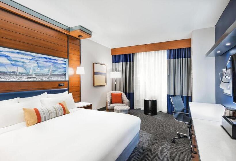장애인을 위한 킹사이즈 침대 스탠다드 룸, The Heathman Hotel Kirkland