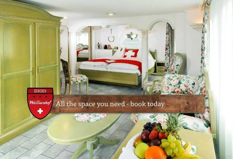 デラックスルーム, Walliserhof  The Dom Collection