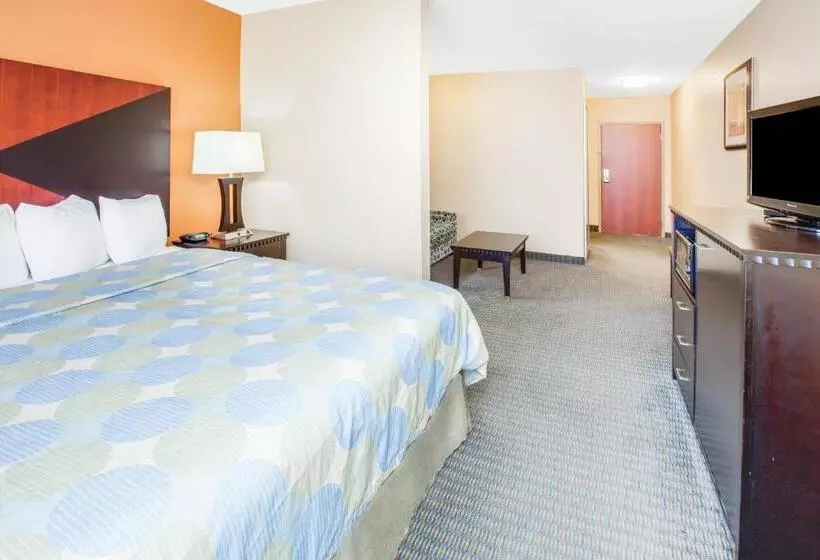 キングサイズベッドのデラックススイート, Days Inn & Suites By Wyndham Russellville