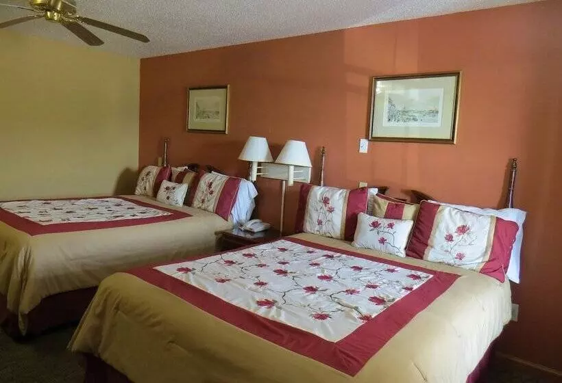 Standard-huone 2 Parivuodetta, First Western Inn Caseyville
