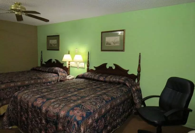 Standard-huone 2 Parivuodetta, First Western Inn Caseyville