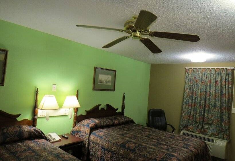 Pokój Standard 2 Łóżka Małżeńskie, First Western Inn Caseyville