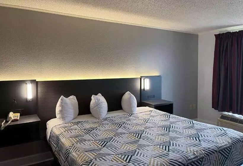 キングサイズベッドのスタンダードルーム, Studio 6 Suites Perry, Ga