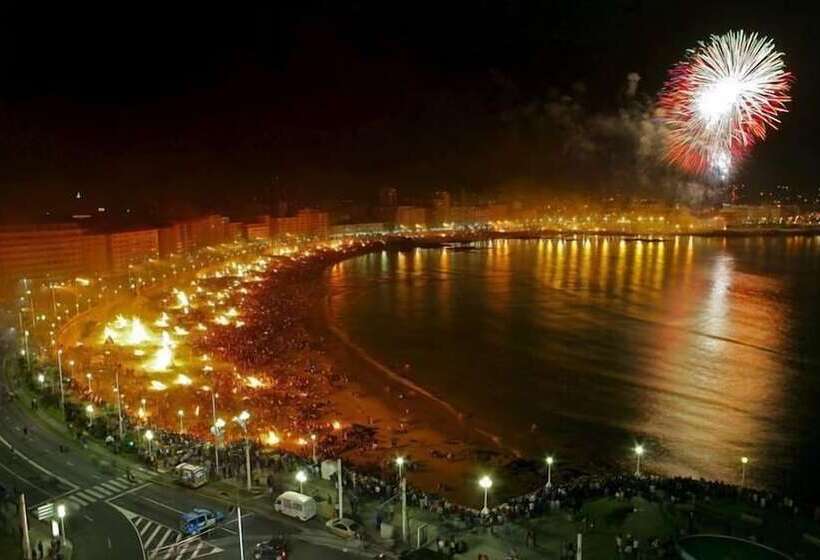 اتاق استاندارد یک نفره, Hostal Hotil Coruña Centro